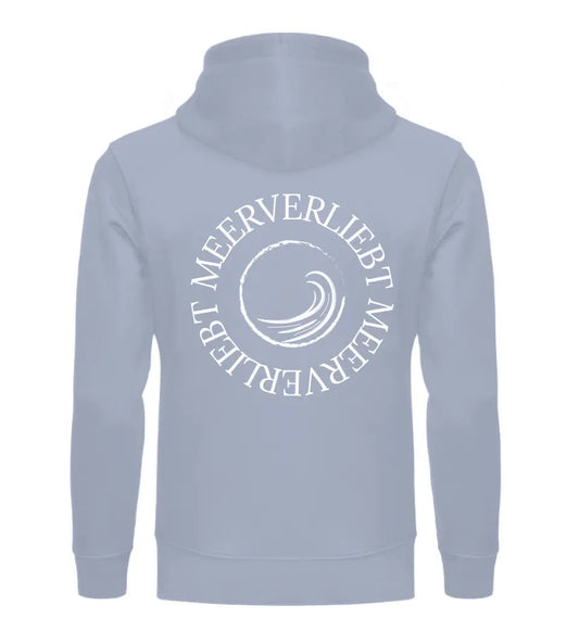 Hoodie mit Welle Rückendruck ♡ personalisierbar ♡ Premium-Qualität
