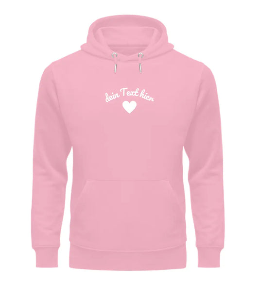 HOODIE ♡ Herz ♡ Text vorn ♡ personalisierbar ♡ Premium-Qualität